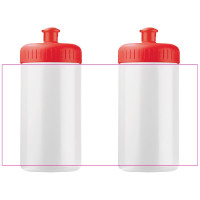 Zone de marquage Position 1 pour Bidon de sport personnalisé "Classic" 500ml
