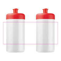 Zone de marquage Position 2 pour Bidon de sport personnalisé "Classic" 500ml