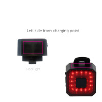 Zone de marquage Position 1 pour Lampes de vélo rechargeables personnalisées