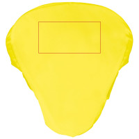 Zone de marquage Position 1 pour Protège selle de vélo personnalisé