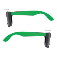 Zone de marquage Position 1 pour Lunettes de soleil neon