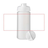 Zone de marquage Position 1 pour Bidon shaker de sport personnalisable  BASELINE PLUS 500ml