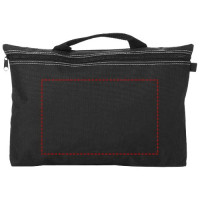 Zone de marquage Position 2 pour Sacoche porte documents A4 publicitaire