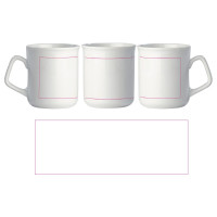 Zone de marquage Position 2 pour Mug design publicitaire 280ml
