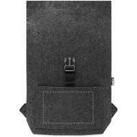 Zone de marquage Position 1 pour Sac à dos ordinateur "New-York" personnalisable en feutre recyclé RPET