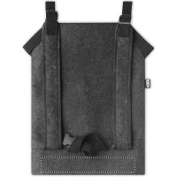 Zone de marquage Position 2 pour Sac à dos ordinateur "New-York" personnalisable en feutre recyclé RPET