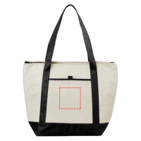 Zone de marquage Position 1 pour Sac isotherme non-tissé 21L personnalisé OTTAWA