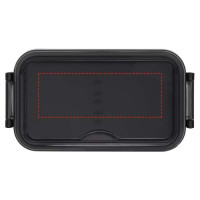 Zone de marquage Position 1 pour Lunch box publicitaire CAESAR avec fermeture charnière