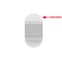 Zone de marquage Position 1 pour Taille-crayon gomme personnalisé