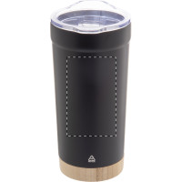 Zone de marquage Position 1 pour Mug isotherme en acier inoxydable recyclé VEUE