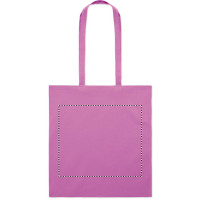 Zone de marquage Position 4 pour Tote bag personnalisé  en coton 180 g/m² couleur ULIS