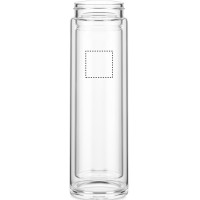 Zone de marquage Position 2 pour Bouteille à infusion personnalisable double paroi "Mango"