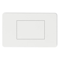 Zone de marquage Position 1 pour Carte bouclier Anti-RFID personnalisable avec puce intégrée