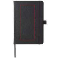 Zone de marquage Position 1 pour Carnet A5 personnalisé "LUXE" avec pochette et boite cadeau