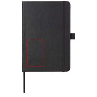 Zone de marquage Position 3 pour Carnet A5 personnalisé "LUXE" avec pochette et boite cadeau