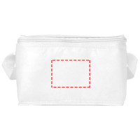 Zone de marquage Position 1 pour Sac isotherme publicitaire 4L économique "FIRST"
