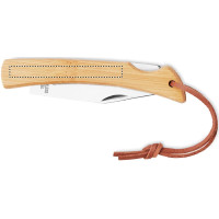 Zone de marquage Position 2 pour Couteau personnalisé pliable en bambou ZACK