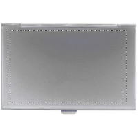 Zone de marquage Position 2 pour Etui pour cartes de visite en métal mat "Allister"
