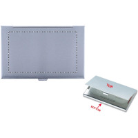 Zone de marquage Position 2 pour Etui pour cartes de visite en aluminium ETHAN