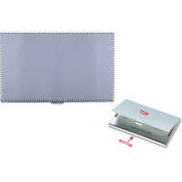 Zone de marquage Position 4 pour Etui pour cartes de visite en aluminium ETHAN