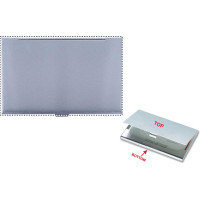 Zone de marquage Position 5 pour Etui pour cartes de visite en aluminium ETHAN