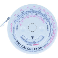 Zone de marquage Position 1 pour Mètre mesureur en ABS avec calculateur d'IMC