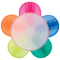 Zone de marquage Position 2 pour Surligneur personnalisable "FLEUR"