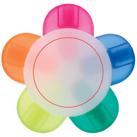Zone de marquage Position 3 pour Surligneur personnalisable "FLEUR"