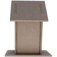 Zone de marquage Position 3 pour Nichoir en aggloméré de bois personnalisable