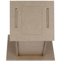 Zone de marquage Position 5 pour Nichoir en aggloméré de bois personnalisable