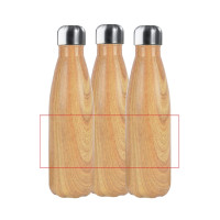 Zone de marquage Position 2 pour Bouteille isotherme NAPOLI BAMBOU personnalisable