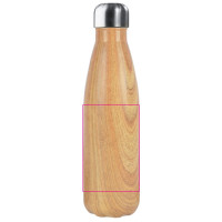 Zone de marquage Position 3 pour Bouteille isotherme NAPOLI BAMBOU personnalisable