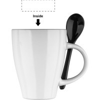 Zone de marquage Position 5 pour Tasse personnalisée avec cuillère LUSIK