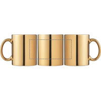 Zone de marquage Position 1 pour Mug personnalisé finition miroir Or ou Argent CHARM