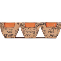 Zone de marquage Position 3 pour Trio mini pots de plantation personnalisable