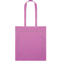 Zone de marquage Position 2 pour Tote bag personnalisé coton 140g/m² "Color"