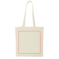 Zone de marquage Position 2 pour Tote bag personnalisé coton 140g/m² SION
