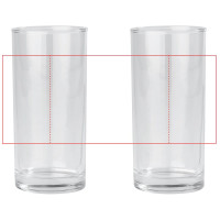 Zone de marquage Position 1 pour Verre long drink personnalisé "TUBO"