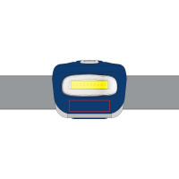 Zone de marquage Position 1 pour Lampe frontale publicitaire "Color LED"