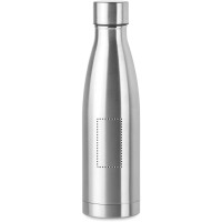 Zone de marquage Position 3 pour Bouteille isotherme ROMA personnalisée 500ml en inox