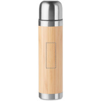 Zone de marquage Position 3 pour Thermos Bambou personnalisé "Somba"