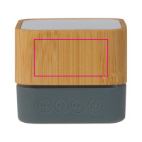 Zone de marquage Position 2 pour Enceinte en bambou personnalisée
