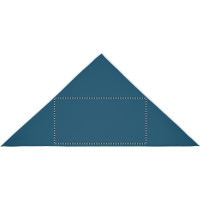 Zone de marquage Position 3 pour Bandana triangle personnalisé