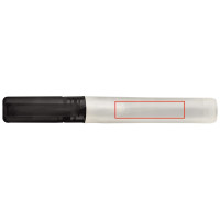 Zone de marquage Position 1 pour Spray hydroalcoolique personnalisé en tube de couleur de 8 ml