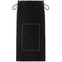 Zone de marquage Position 4 pour Ensemble pour cocktail avec shaker 750ml dans pochette en coton "OLE"