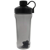 Zone de marquage Position 1 pour Grand bidon de sport shaker personnalisable 900ml "BOOSTER"