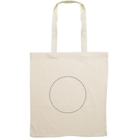 Zone de marquage Position 5 pour Tote bag personnalisé en coton écru 180 g/m² ULIS