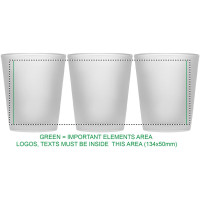 Zone de marquage Position 1 pour Verre à shot personnalisé RAPIDO