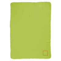 Zone de marquage Position 4 pour Plaid polaire avec housse personnalisable avec votre logo