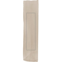 Zone de marquage Position 3 pour Sac personnalisé en coton écru 140g/m2 avec soufflet 9cm LIAM